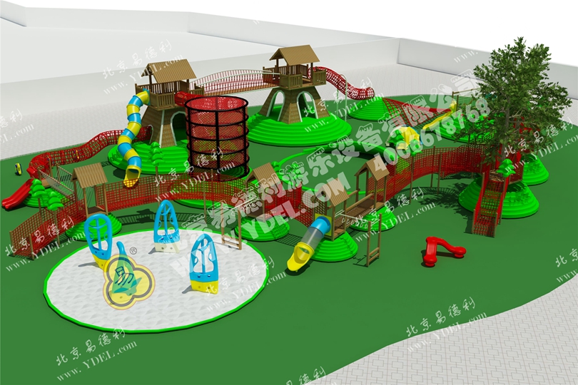 兒童戶外鉆網(wǎng)拓展游樂設(shè)施