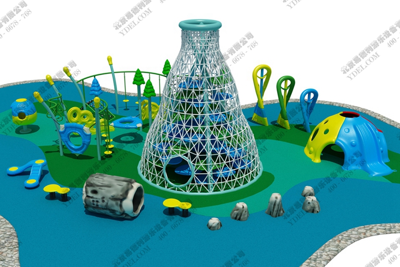 室外拓展游樂設(shè)備組合
